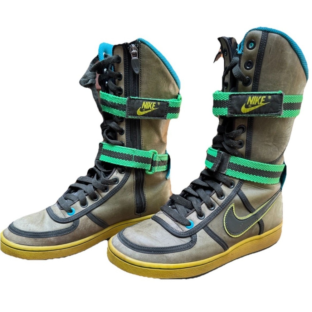 Nike Vandal Venti Retro Vtg 2009 Mid Calf Sneakers Hipster Grunge US 6.5 UK 4